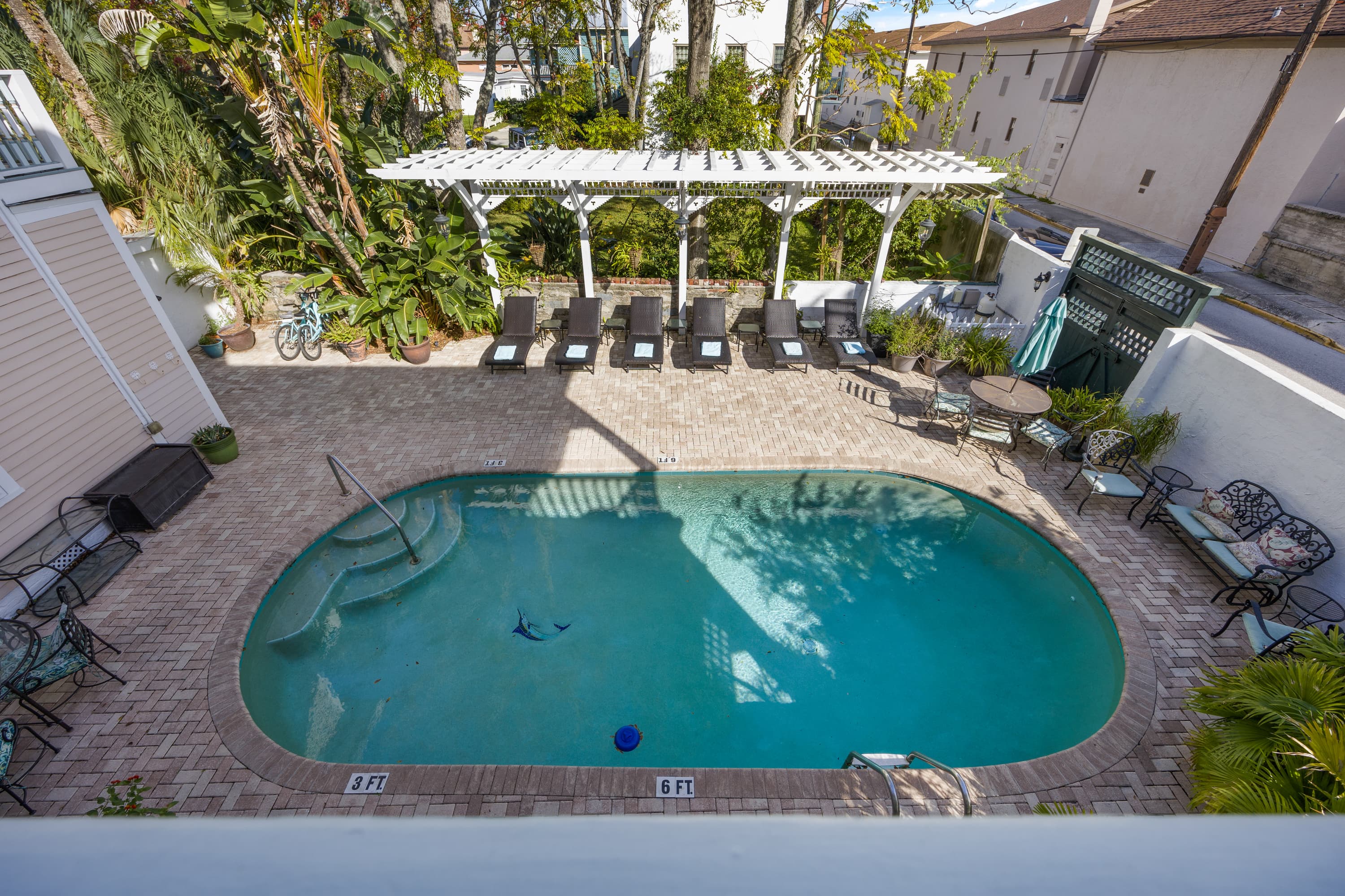 view of pool